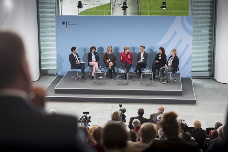 Würdigung von Angela Merkel