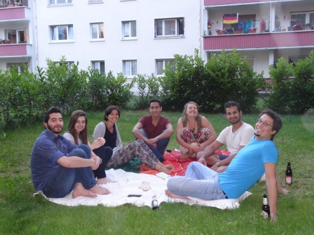 Gemeinsam Essen und Spielen