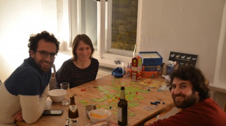 unser erster Spieleabend mit Hischam